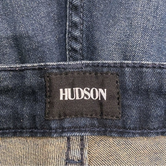Hudson | Girls Stretch Skinny Jeans Dark Wash Ankle Size 16 - Picture 6 of 7